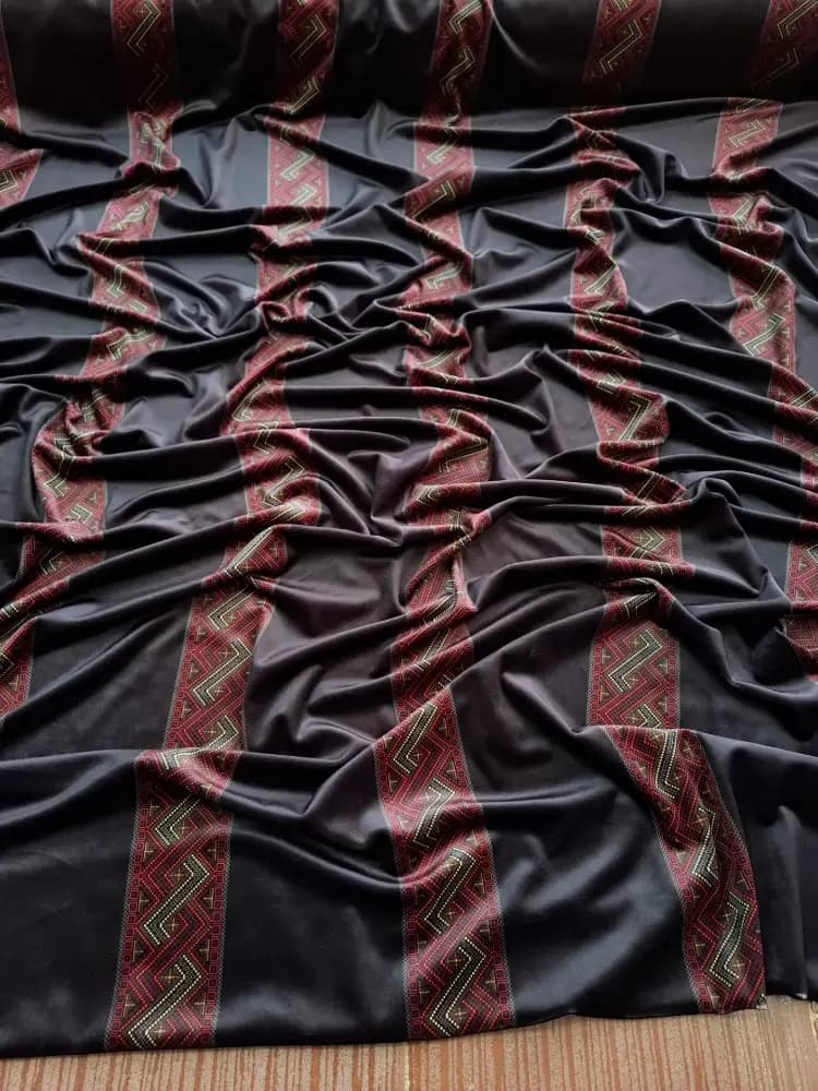 پارچه مخمل 5 خط خلیجی 2