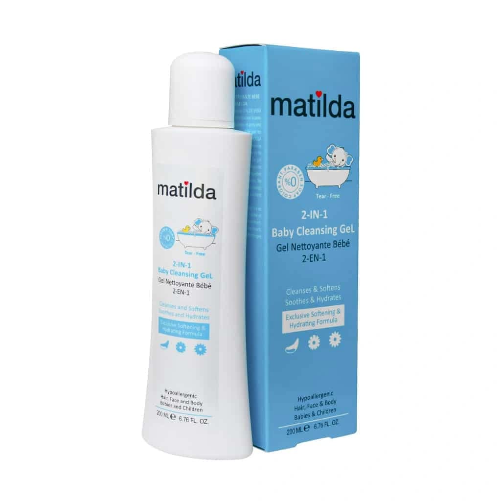ژل شستشوی کودک 2 در 1 ماتیلدا 200 میلی لیتر (Matilda 2 In 1 Baby Cleansing Gel)