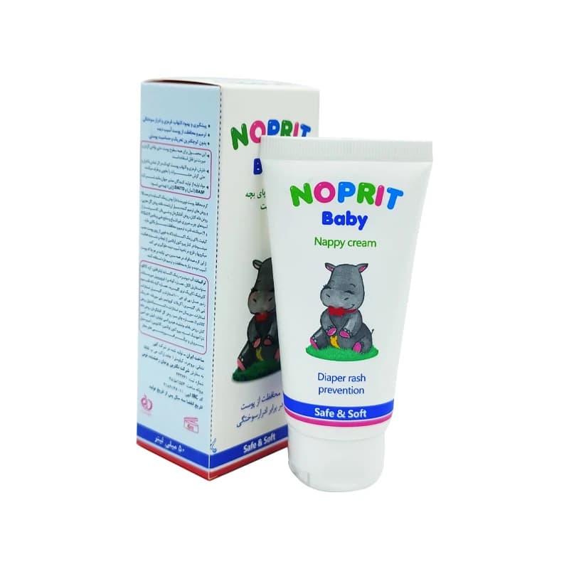 کرم محافظ پای بچه نوپریت 50 میلی لیتر (Noprit Baby Nappy Cream)