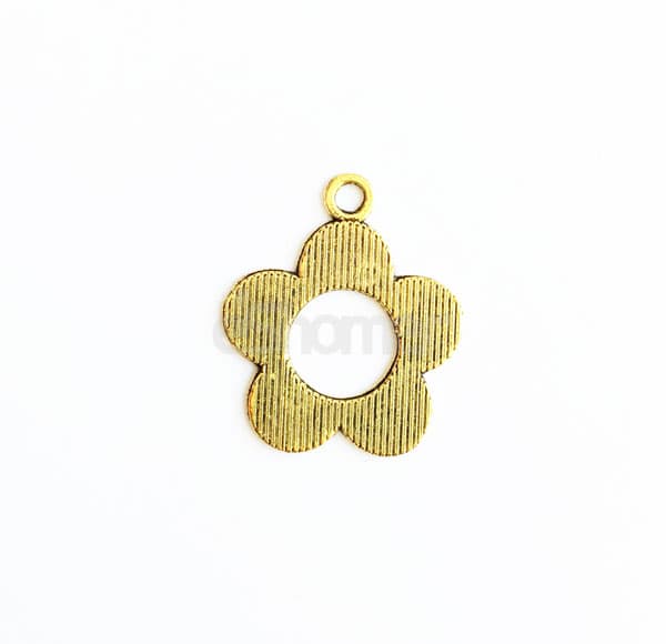 خرج کار گل آویزی بسته 4 عددی gold1026