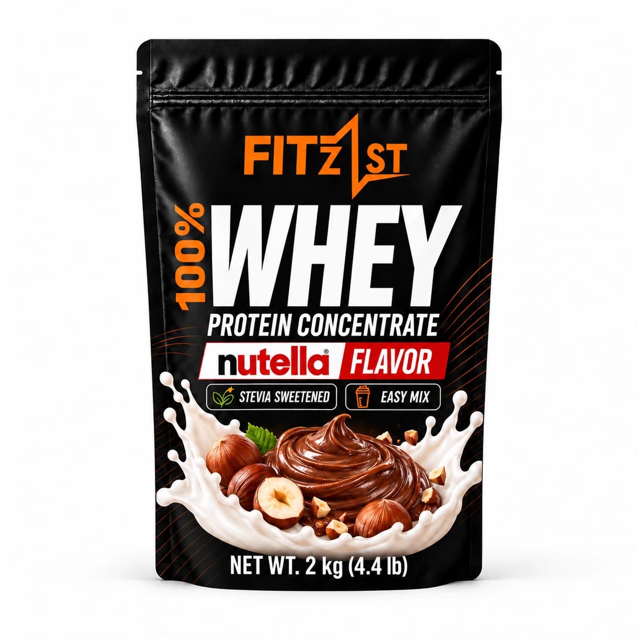 وی پروتئین نوتلا 2000 گرم (WHEY)