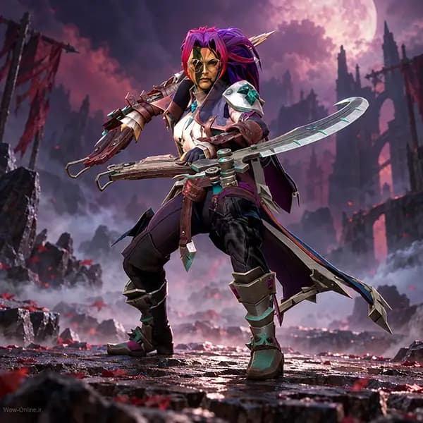 اسکین انتی میج | Daemon Hunter