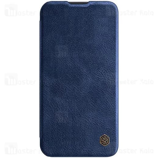 کیف چرمی نیلکین آیفون Apple iPhone 14 Plus Nillkin Qin Pro Leather Case دارای محافظ دوربین — تصویر ۲