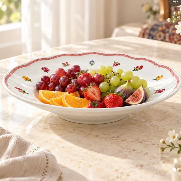 گود 30 بزرگ پاستا زرین طرح راشن فلورال — تصویر ۲