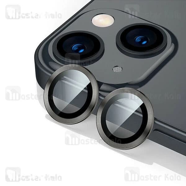پک 2تایی محافظ لنز فلزی دوربین آیفون Apple iPhone 14 / iPhone 14 Plus Mocoson Lens Shield — تصویر ۷