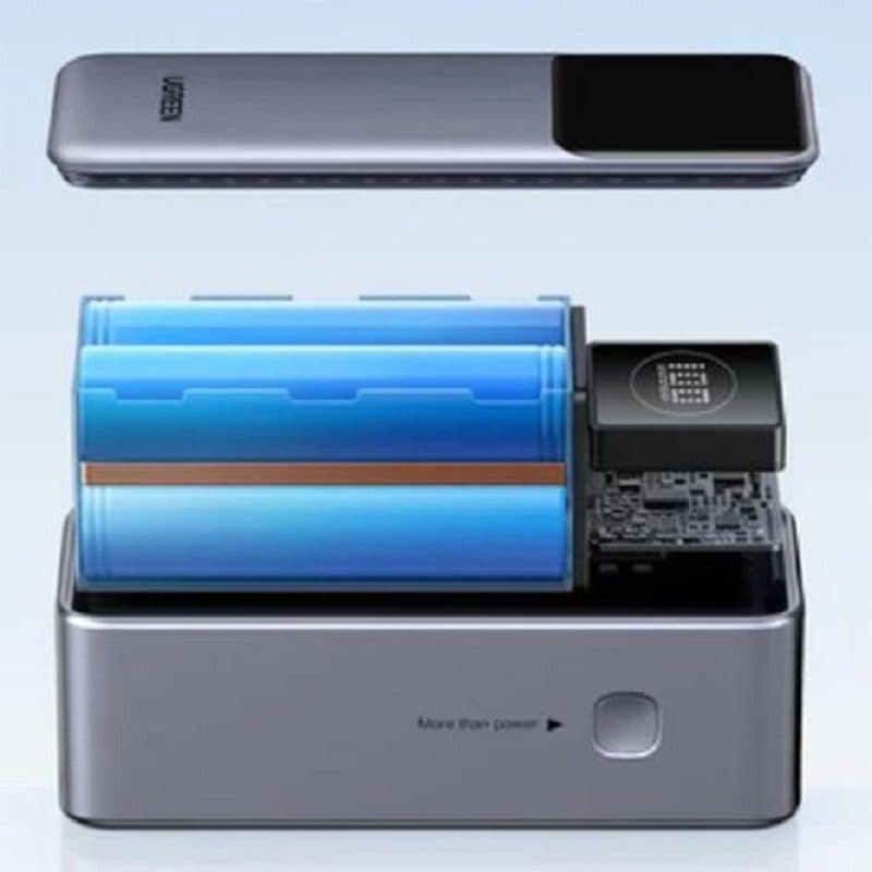 پاوربانک یوگرین UGREEN PB724 Nexode 100W 12000mAh Power Bank — تصویر ۲