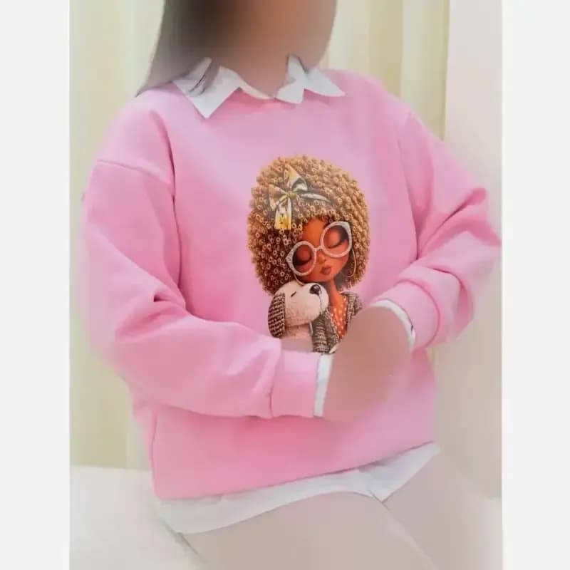 دورس عروسکی ترند فری سایز 36 تا 44 داخل کرکی مزونی — تصویر ۳