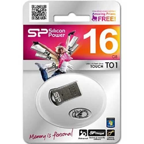 فلش 16 گیگ سیلیکون پاور Silicon Power T01 — تصویر ۲