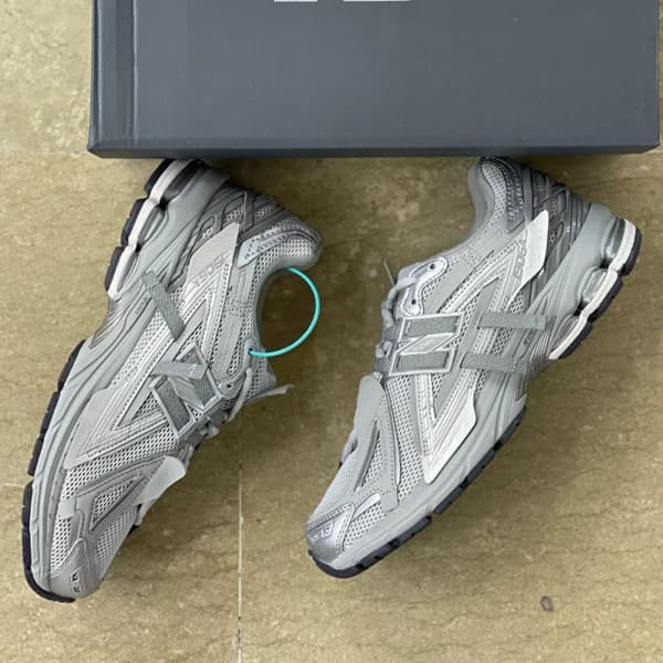 کفش نیوبالانس 1906 کانکریت سیلور متالیک New Balance 1906A Concrete Silver Metallic M1906AG — تصویر ۳