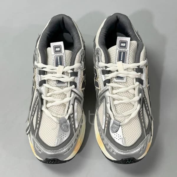 نیوبالانس 1906 کرم طوسی سفید New Balance 1906A Tech Explosion M1906AD — تصویر ۷