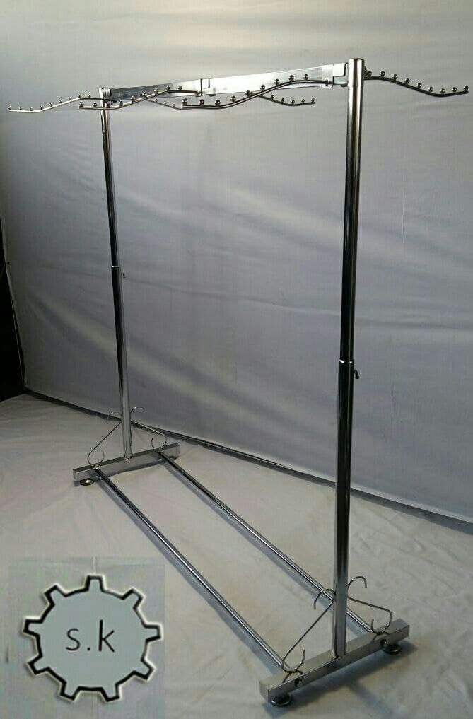 رگال بالدار یگ طبقه عرض 150سانتی متر مشکی