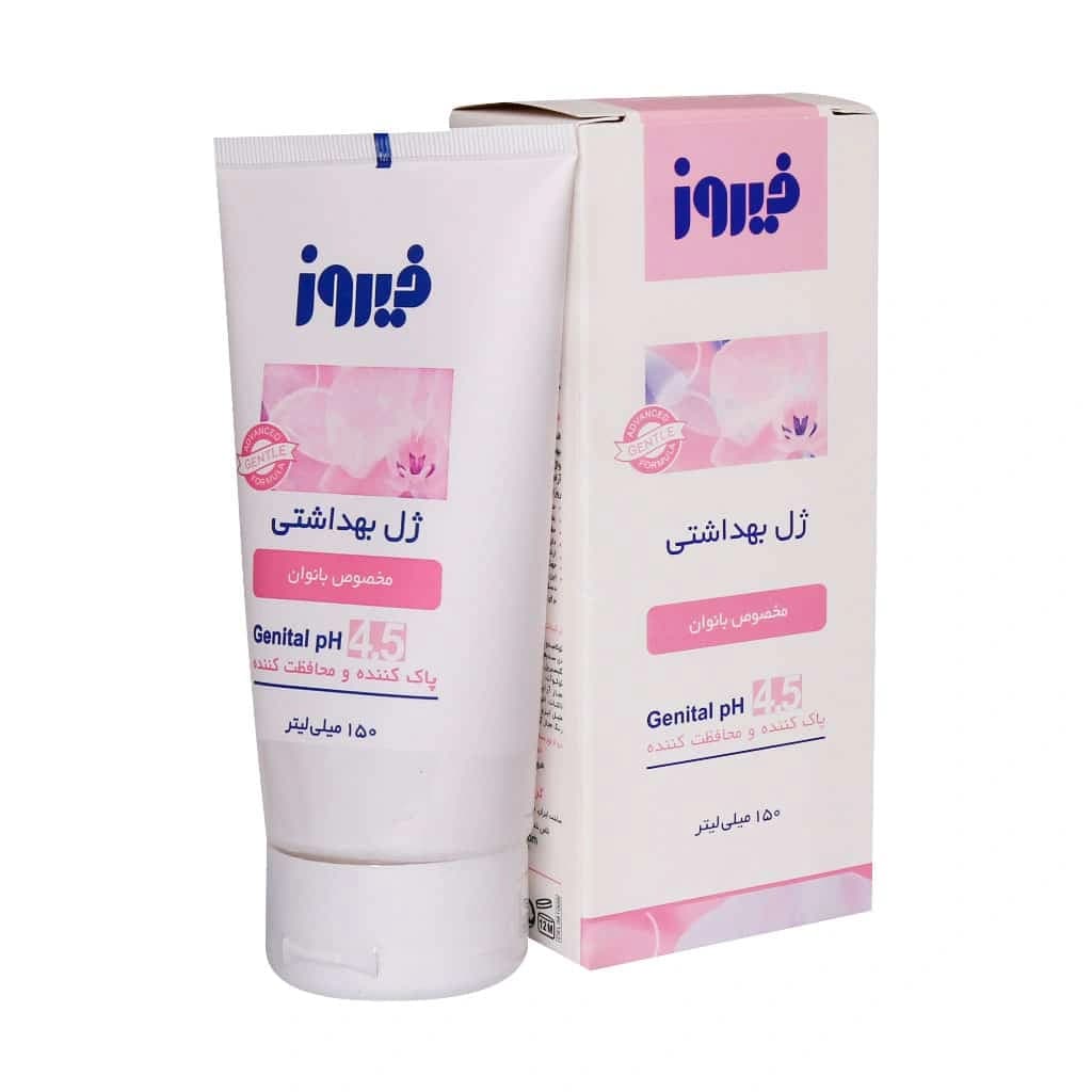 ژل بهداشتی بانوان فیروز ۱۵۰ میلی لیتر (Firooz Intimate Cleansing Gel)