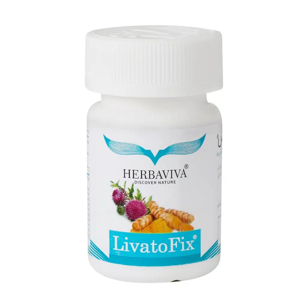 کپسول لیواتوفیکس هرباویوا 30 عدد (Herbaviva Livatofix) — تصویر ۲