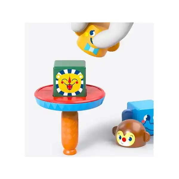 اسباب بازی برج هوش مگنتی هولی تویز HUILE TOYS — تصویر ۳