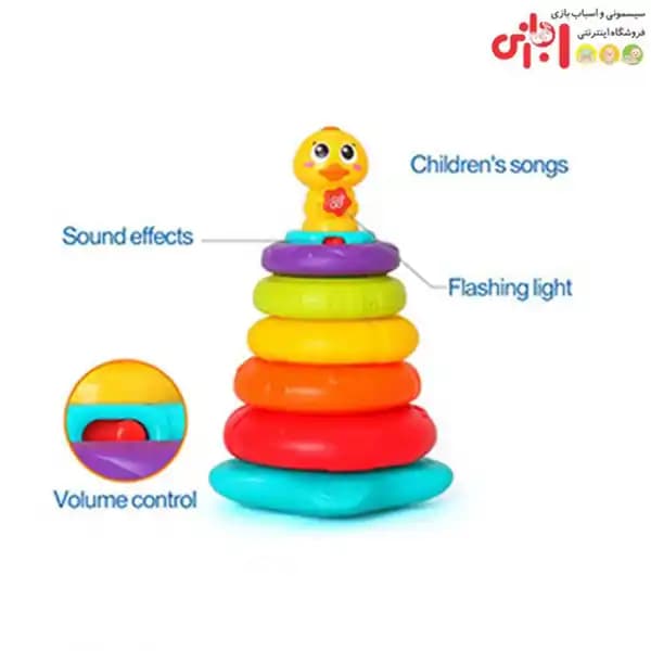 حلقه هوش موزیکال هولی تویز HUILE TOYS — تصویر ۵