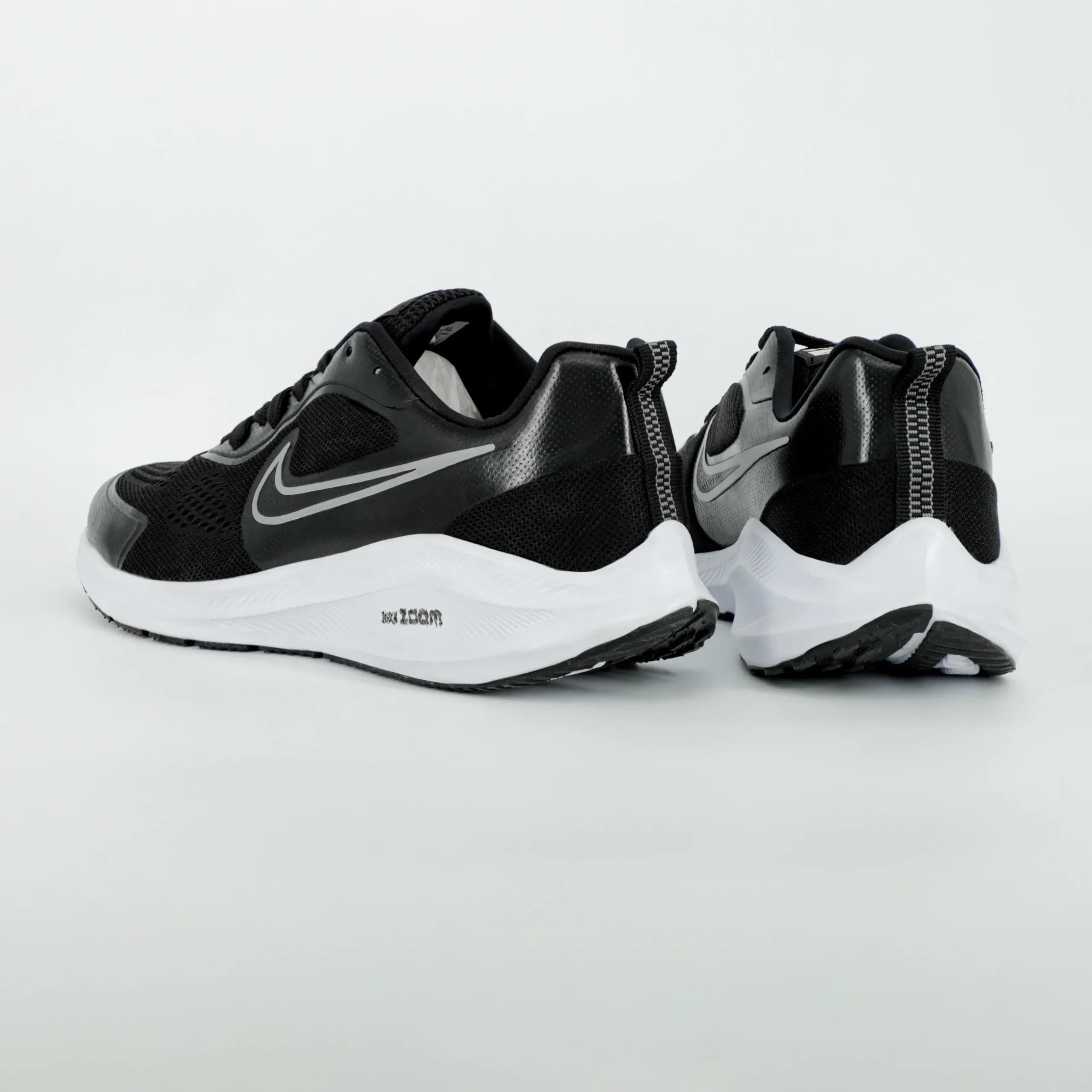 کتونی نایک زوم nike zoom مردانه مشکی سفید کد 30 — تصویر ۴