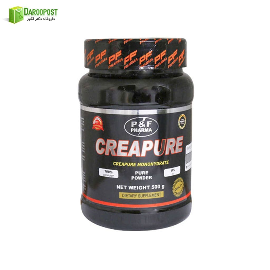 پودر کراتین کراپیور پی اند اف فارما | P And F Pharma Creapure Powder