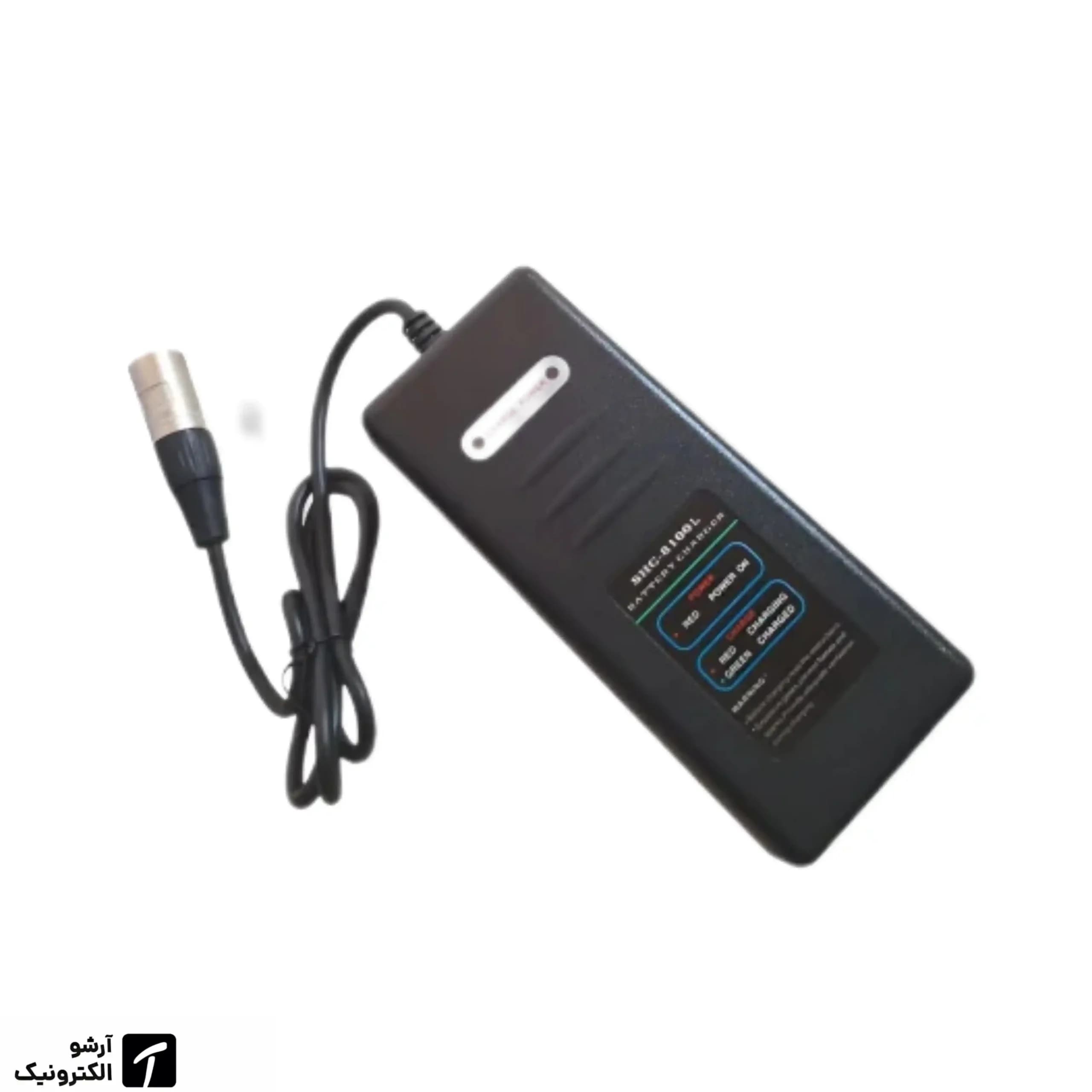 شارژر 24 ولت 2 آمپر ویلچر برقی فیش سه پین (سه پین XLR)