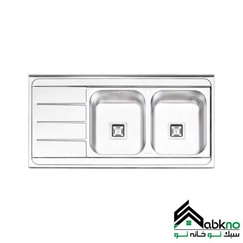 سینک استیل روکار پرنیان مدل PS-2110