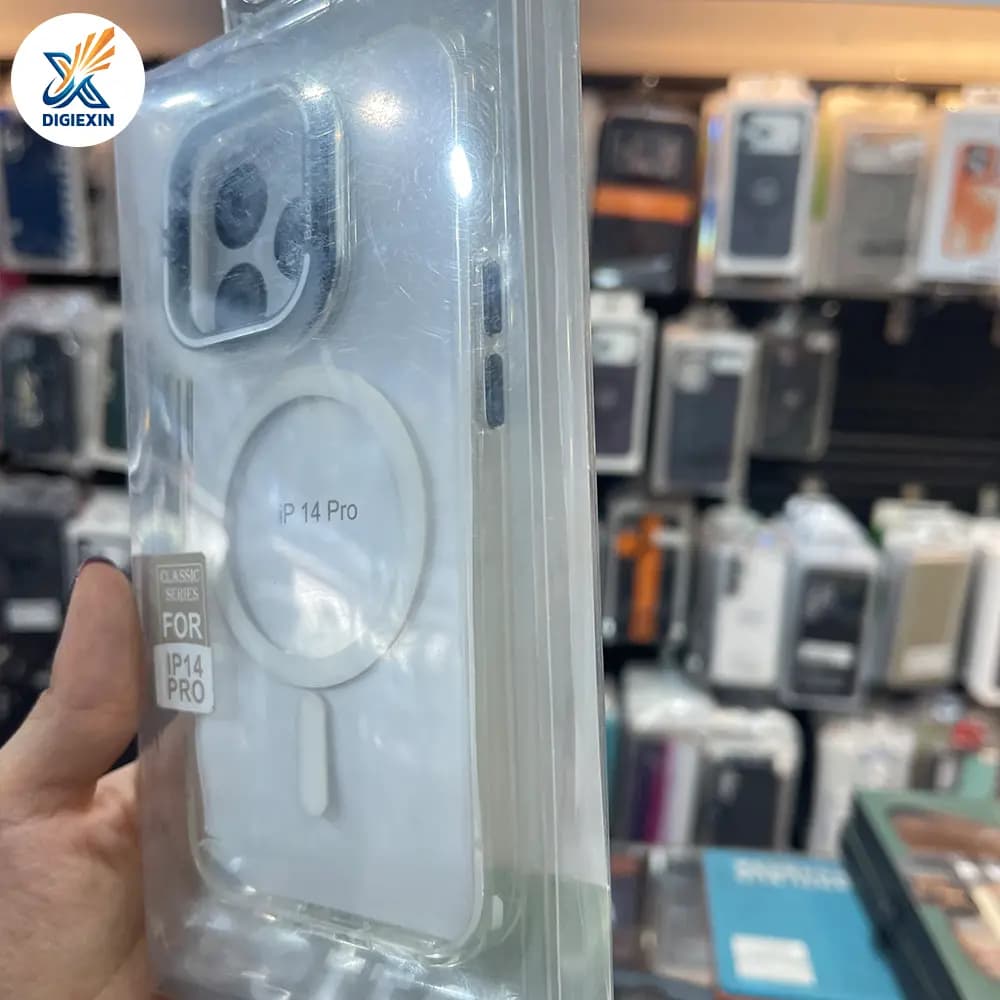 کاور Better شفاف مگسیف دار مناسب برای آیفون 14 پرو — تصویر ۳