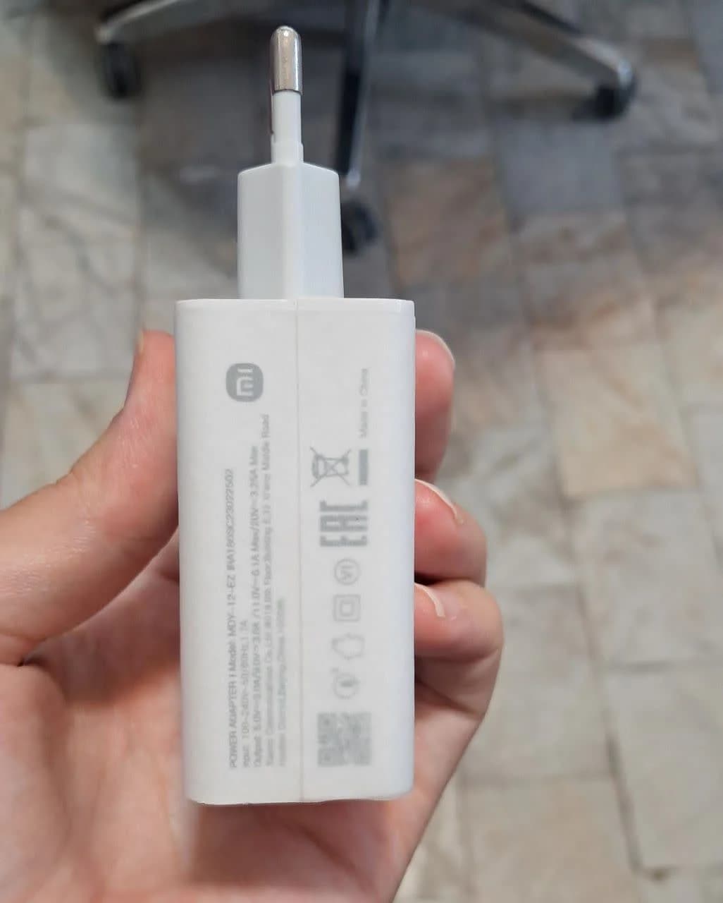 شارژر شیائومی ۶۷ وات اصل همراه کابل | شارژ سریع Mi Turbo Charge — تصویر ۴