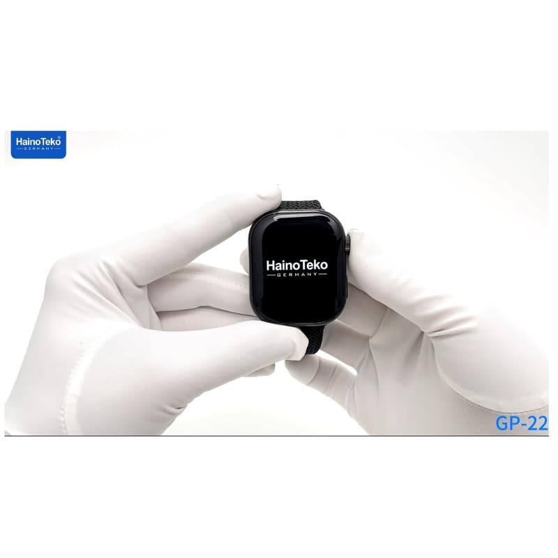 ساعت هوشمند هاینو تکو مدل MAR AMOLED GP-22 SMART دارای قابلیت های کنترل موسیقی (Music Player) بند سیلیکون — تصویر ۳