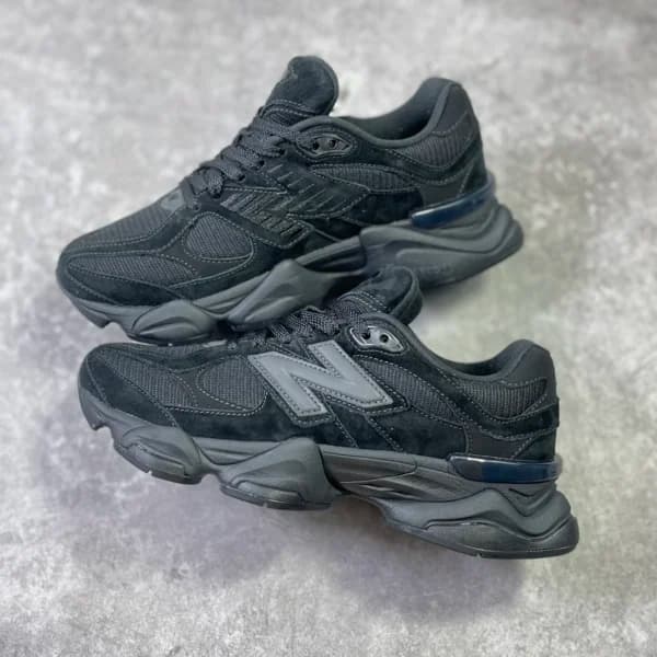 کفش نیوبالانس New Balance 9060 Triple Black U9060BPM مشکی کامل — تصویر ۲
