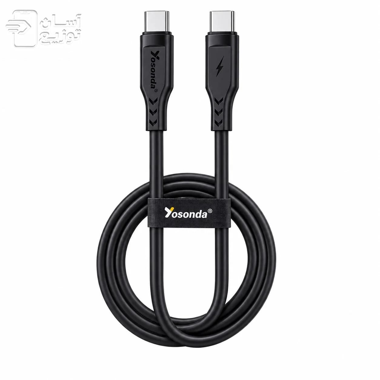 کابل شارژ 2سر تایپسی 60W یوسوندا مدل Y-D02