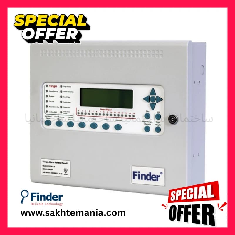 استعلام قیمت کنترل پنل اعلام حریق آدرسپذیر فایندر FF SYN2L