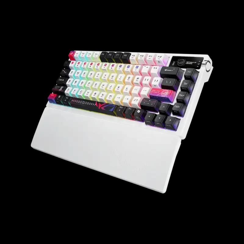 کیبورد گیمینگ ایسوس M704 ROG AZOTH X/NXSWV2/AR/PBT سوویچ سفید — تصویر ۵