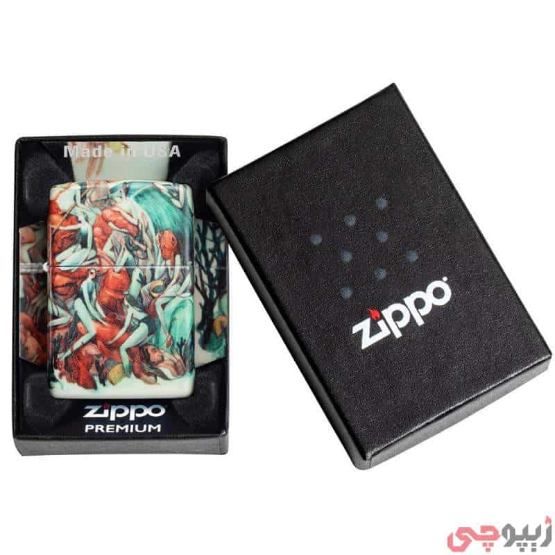 فندک زیپو اصل کد 49392 – Original Zippo Tiurina — تصویر ۶