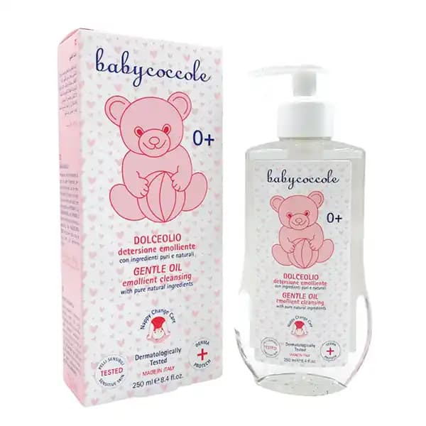 روغن بدن کودک 250 میل برند بی بی کوکول baby coccole