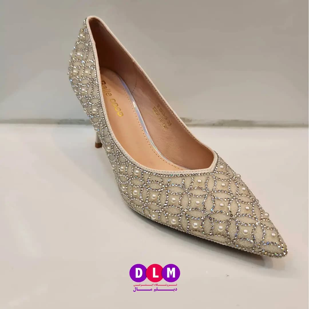 کفش مجلسی زنانه بایلی کوکو (Bailey Coco) – مدل نگین و مرواریدکاری