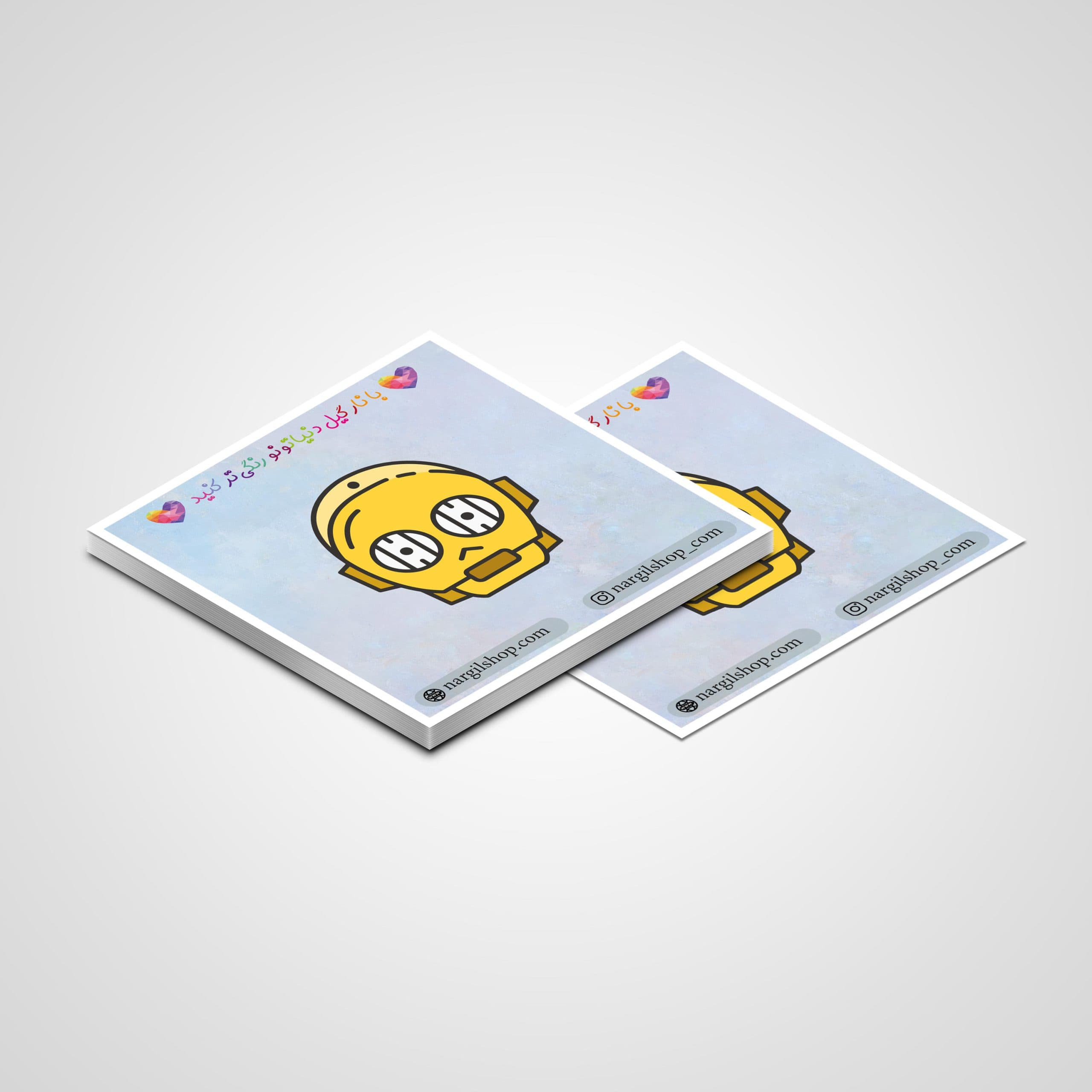 استیکر ربات جنگ ستارگان 04 | The StarWars robot sticker 04 — تصویر ۲