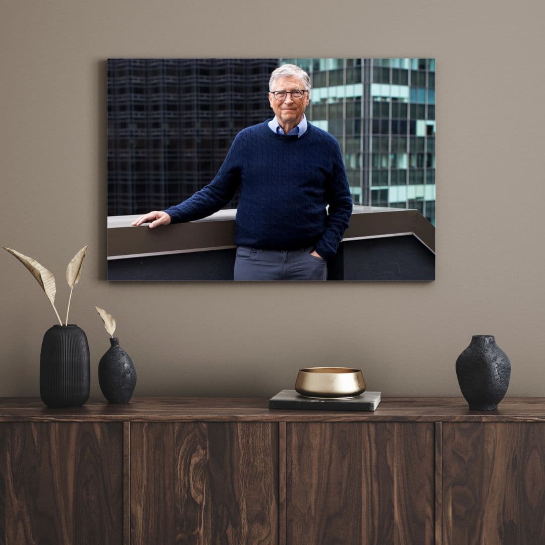 تابلو بیل گیتس Bill Gates3