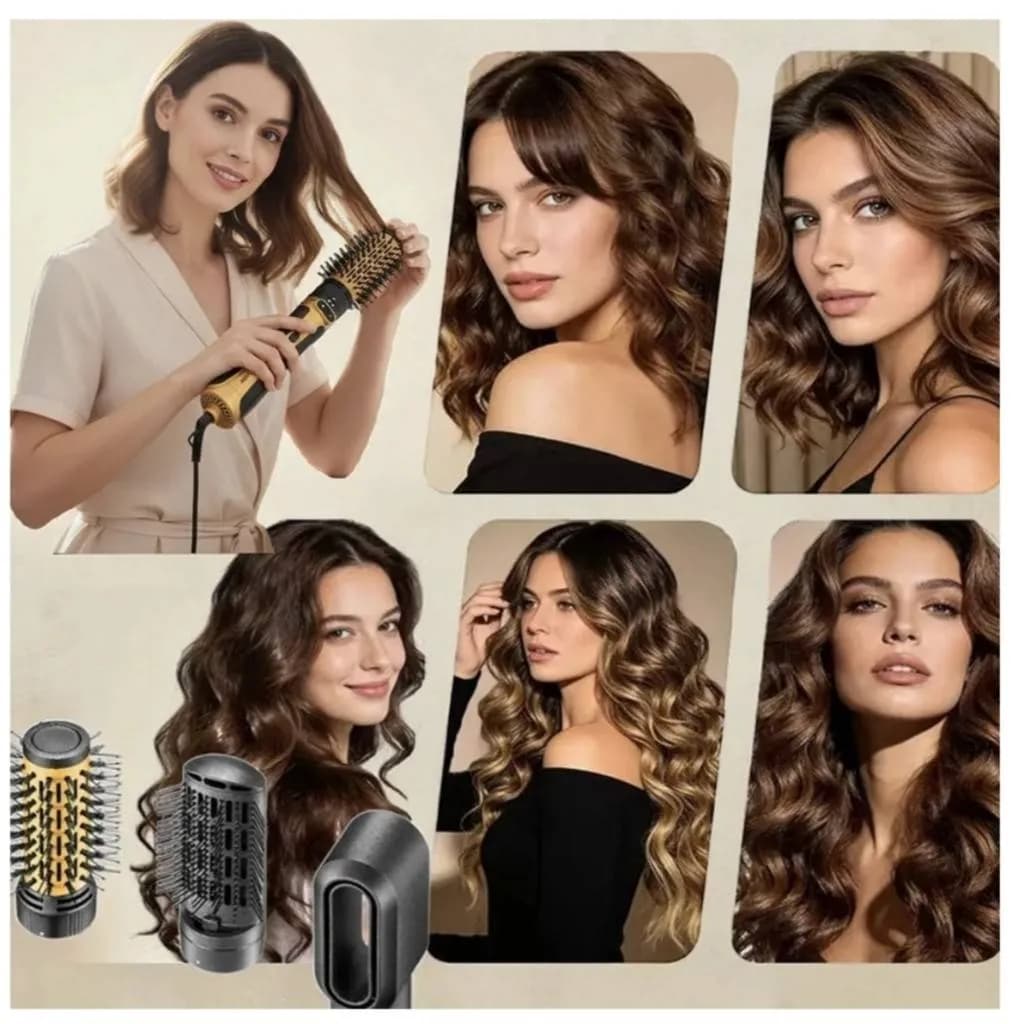 سشوار برس دار چرخشی 1200 وات وی جی آر مدل VGR V-495 — تصویر ۸