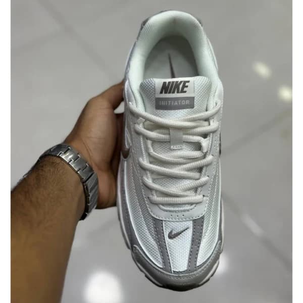 نایک اینیشیتور سفید خاکستری قهوهای Nike Initiator Phantom Light Bone Sail Brown IB4339-001 — تصویر ۴