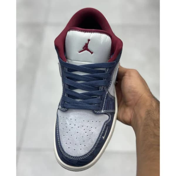 جردن ۱ لو سوپریم سرمهای طوسی Jordan 1 Low Supreme Midnight Navy — تصویر ۳