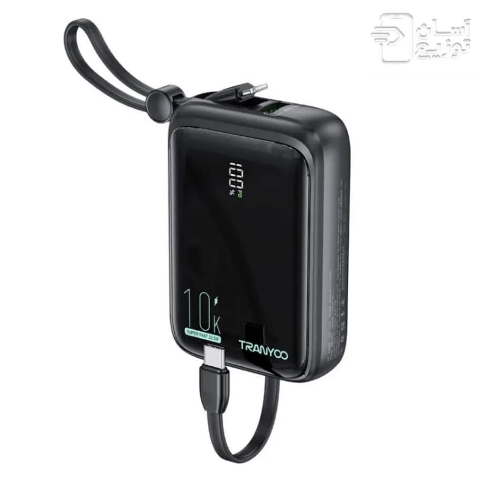 پاوربانک ترانیو Tranyoo مدل mini T-K14 ظرفیت 10000 میلی آمپر