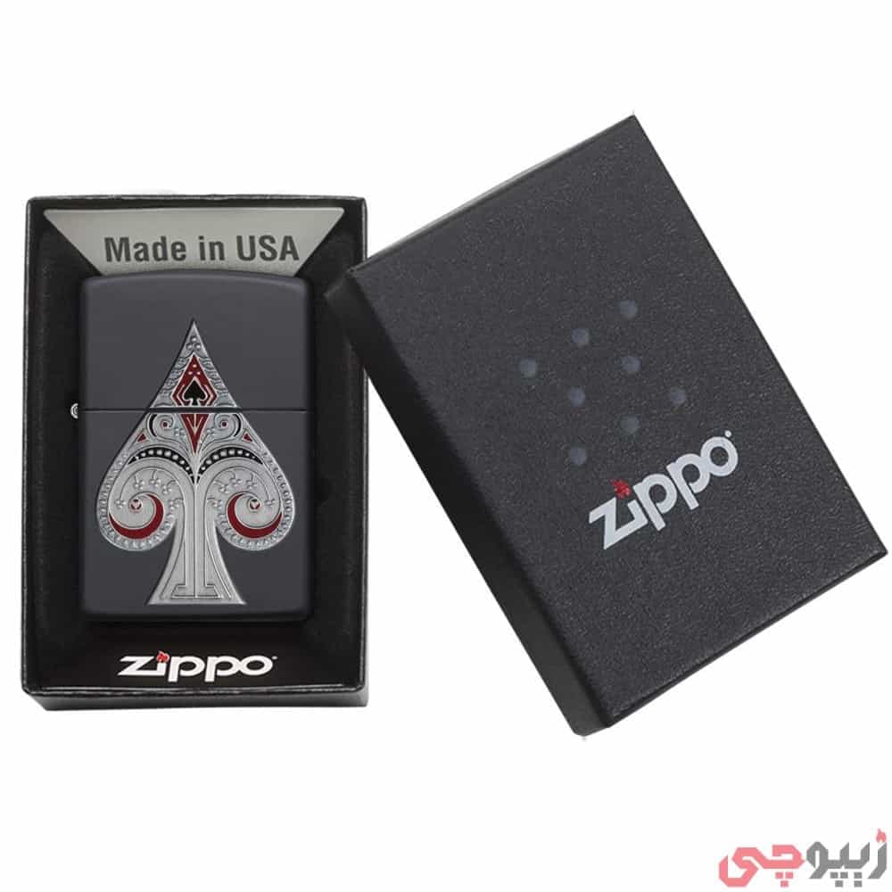 زیپو اصل کد 29491 – Zippo spade emblem — تصویر ۶