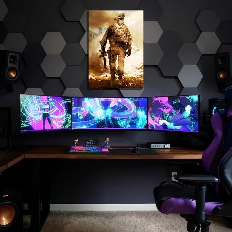 متال پوستر بازی کال آف دیوتی Call of Duty با کد G-35 — تصویر ۲