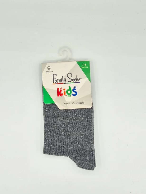 جوراب ساق بلند طرحدار family socks برای سن ۵ تا۱۲سال — تصویر ۲