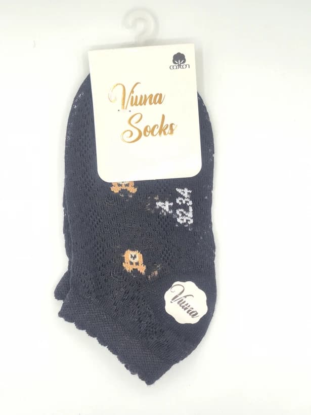 جوراب مچی توری طرحدار Viwna Socks برای سن ۴سال