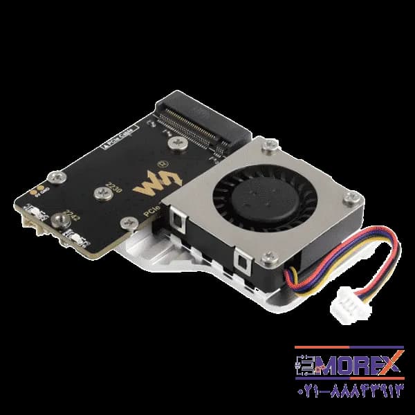 برد آداپتور ویوشیر | WAVESHARE مدل PCIe TO M.2 Board (E) مناسب برای رزبری
