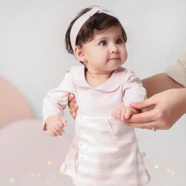 پیراهن فانتزی آستین بلند دخترانه طرح ویولت دانالو DANALOO