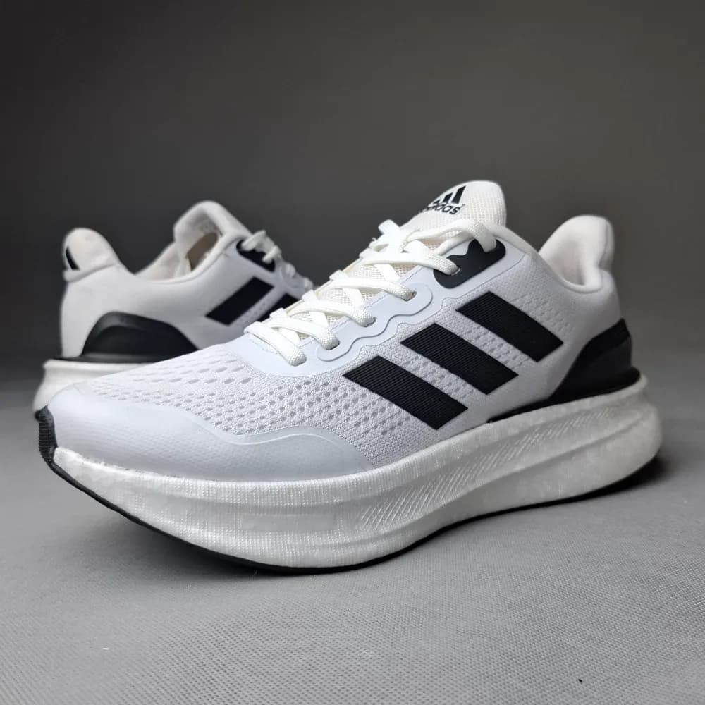 کتونی رانینگ ادیداس اولترابوست (Adidas Ultra Boost) مردانه سفید کد۱۲۶