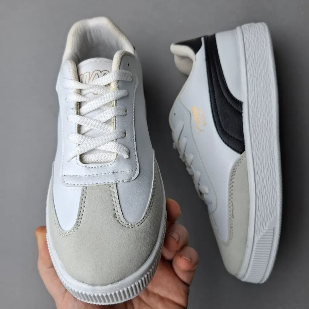 کتونی پوما زنانه(puma)سفید مشکی — تصویر ۲