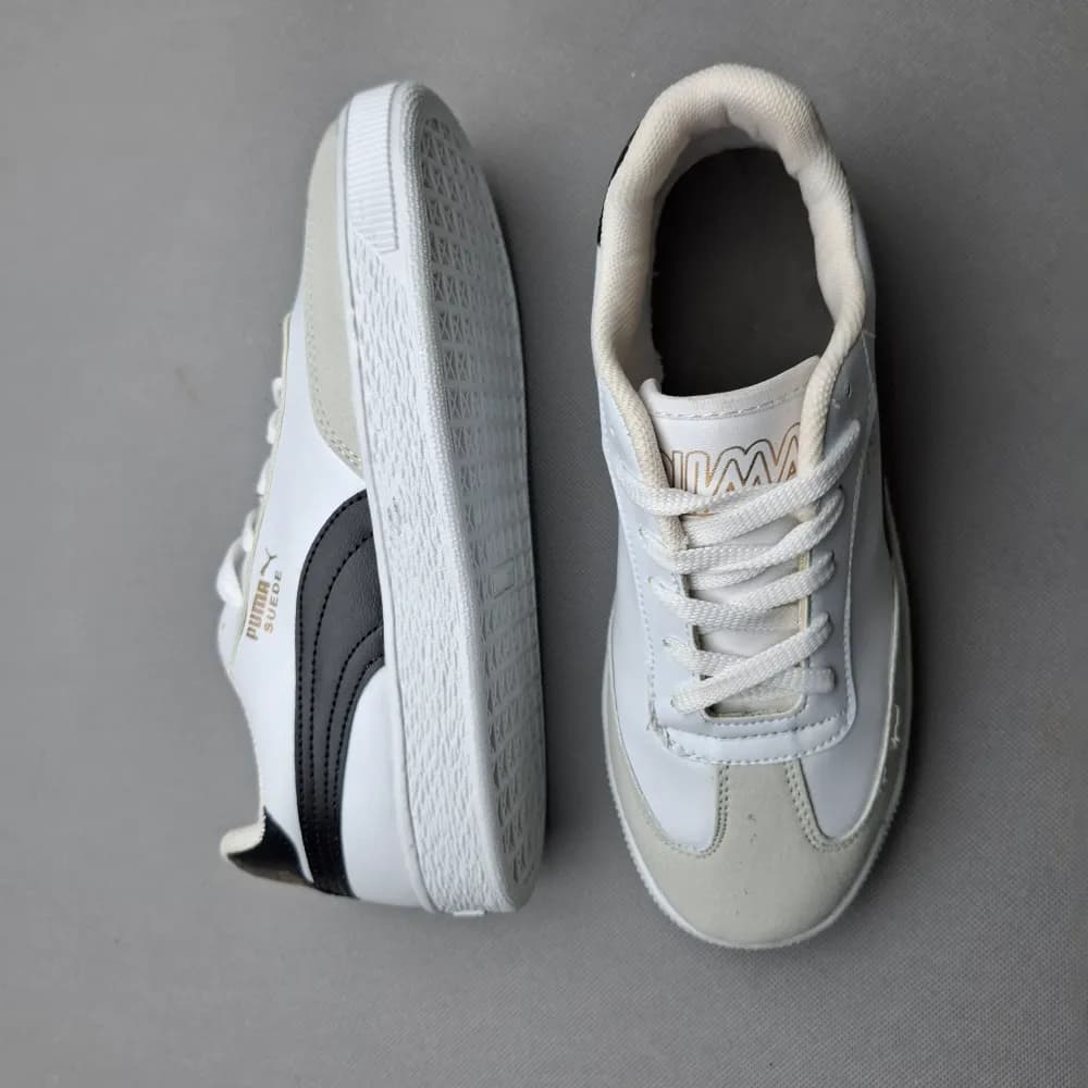 کتونی پوما زنانه(puma)سفید مشکی — تصویر ۴
