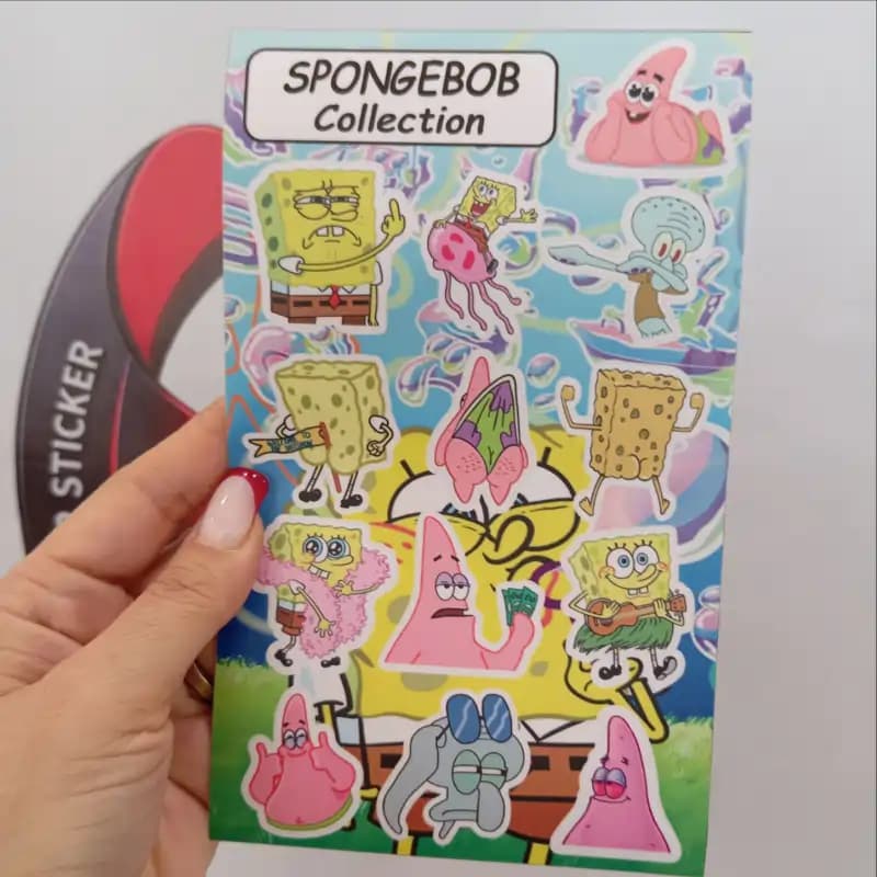 پک استیکر باب اسفنجی _ SPONGE BOB