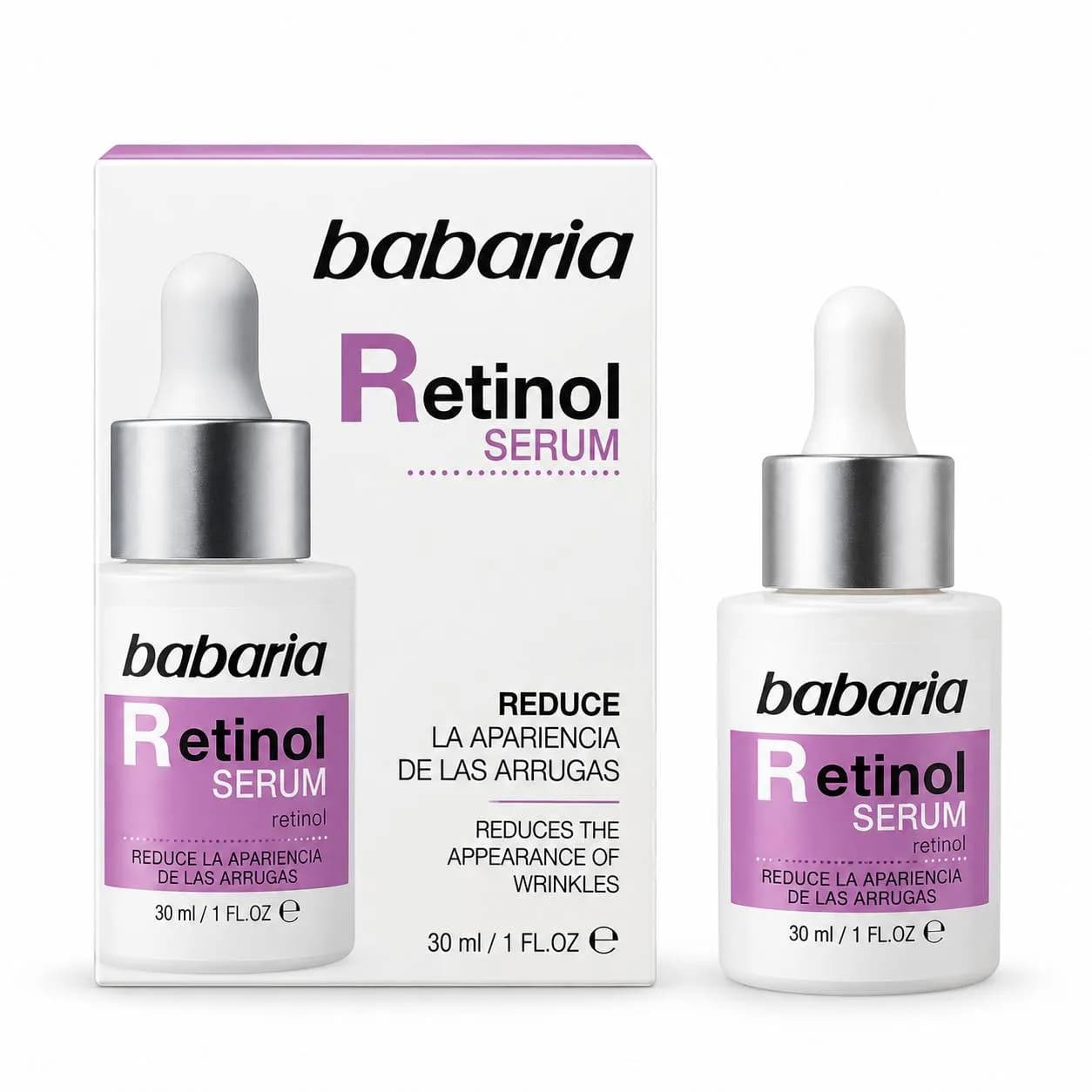 سرم ضد چروک رتینول Babaria Retinol Serum